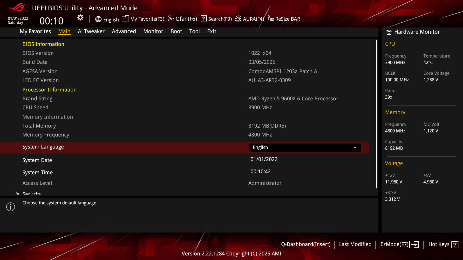 ROG STRIX B850-G GAMING WIFI