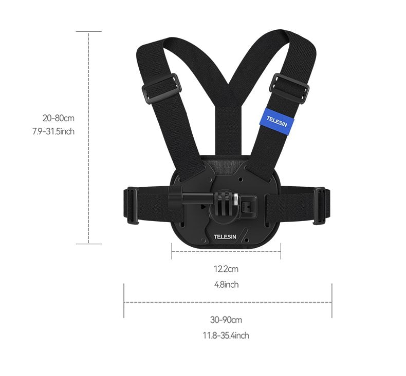 TELESIN Quick-release Vest Chest Strap