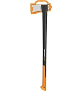 Fiskars yarma baltası, Güvenli taşıma için bıçak koruyucu. Uzunluk: 96 cm, yapışmaz kaplama, yüksek...