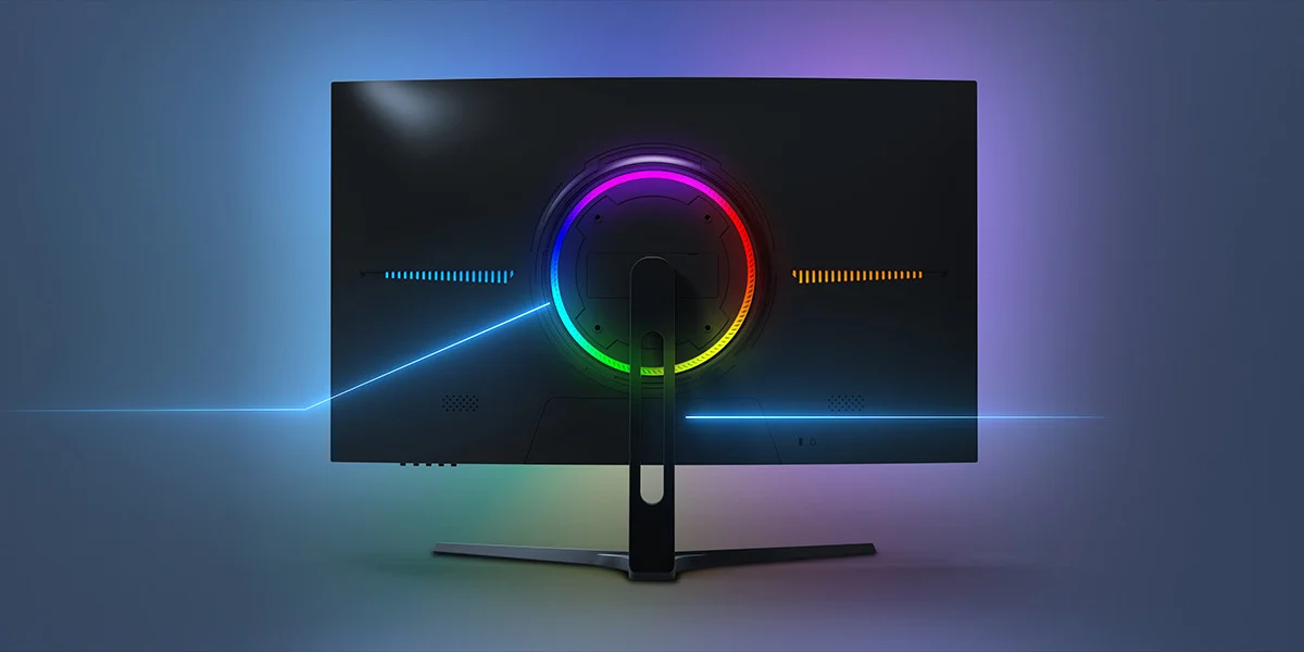 GamePower Vivid T50 27″ Curved RGB 200Hz 0.5ms FHD 1500R 2x2W Speaker VA Gaming Monitör (Sıfır Ölü Piksel Garantili)