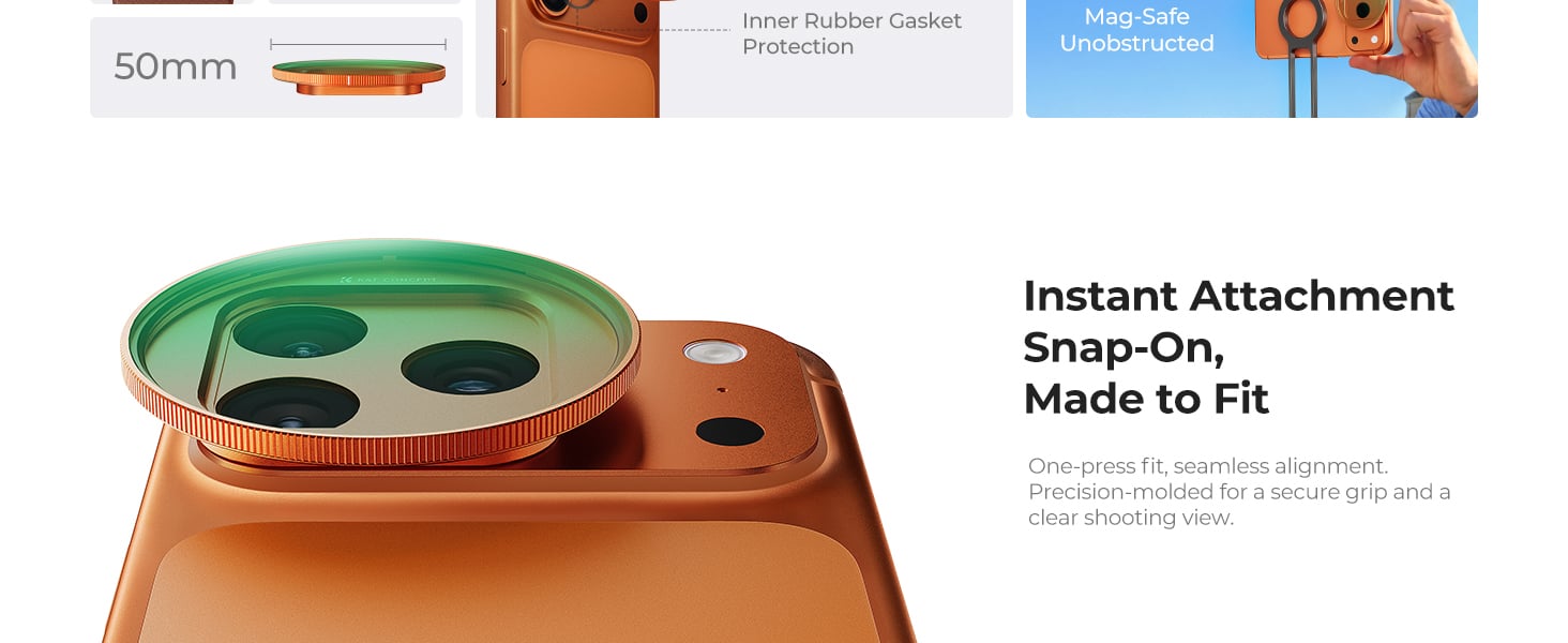 K&F Concept iPhone 17 Pro Max CPL Filtre (2)