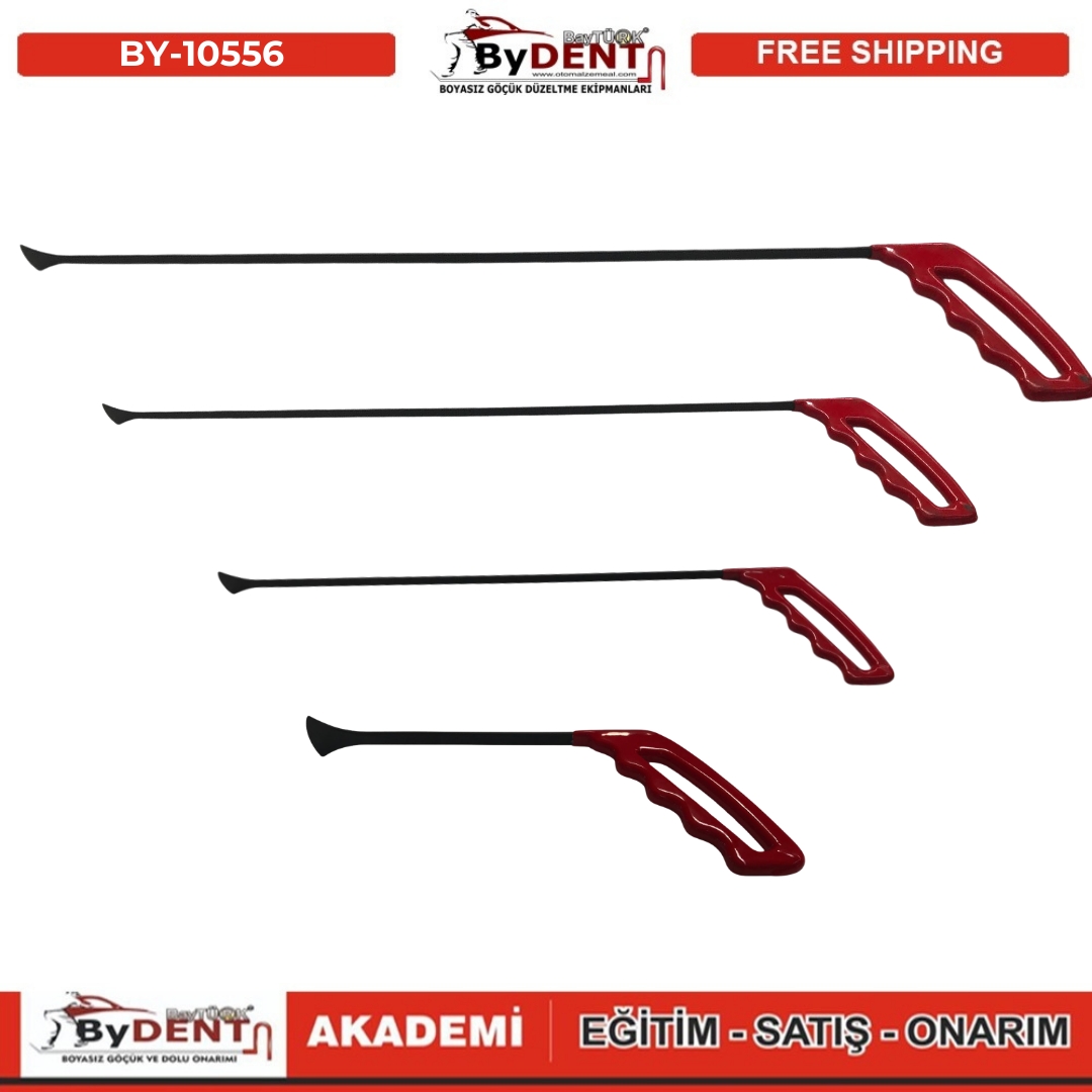 pdr, tools, göçük, düzeltme, kuşak arası, boyasız göçük, boyasız göçük düzeltme, pdr tools, otomalzemeal, bydent, göçük düzeltme ekipmanı,