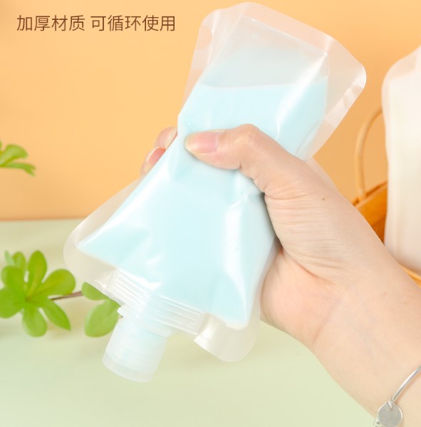 3 Adet 100ml Krem Şampuan Kabı Seti Kapağı