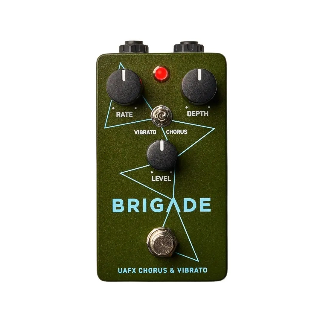 uafx brigade chorus & vibrato gitar pedalı