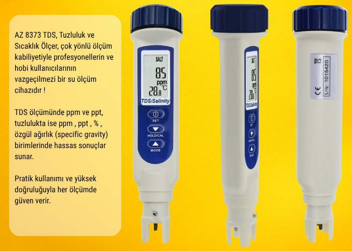 az 8373 su kalite ölçer