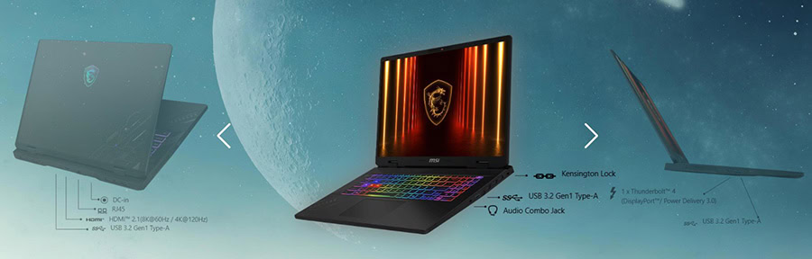 MSI CROSSHAIR A17 HX D8WGKG-038XTR Gaming Laptop H18