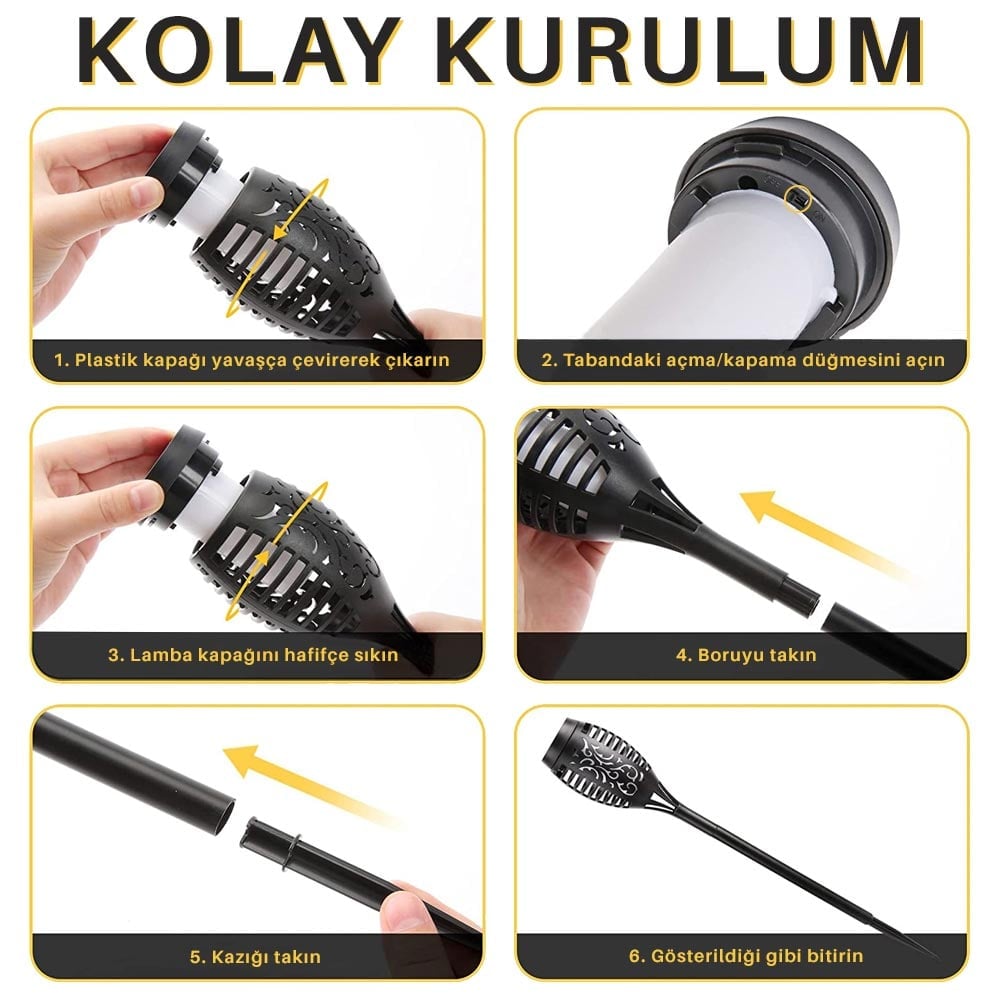 Powermaster JK103 Çok Fonksiyonlu Çalışma Lambası