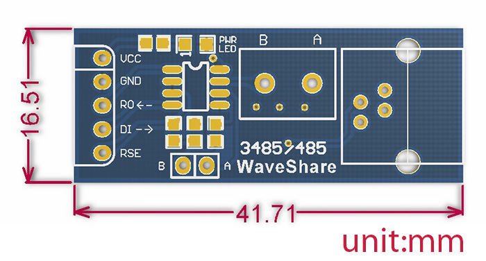 RS485-Board-size