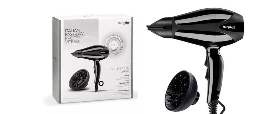 BaByliss 6715DE Compact Pro 2400W Saç Kurutma Makinesi