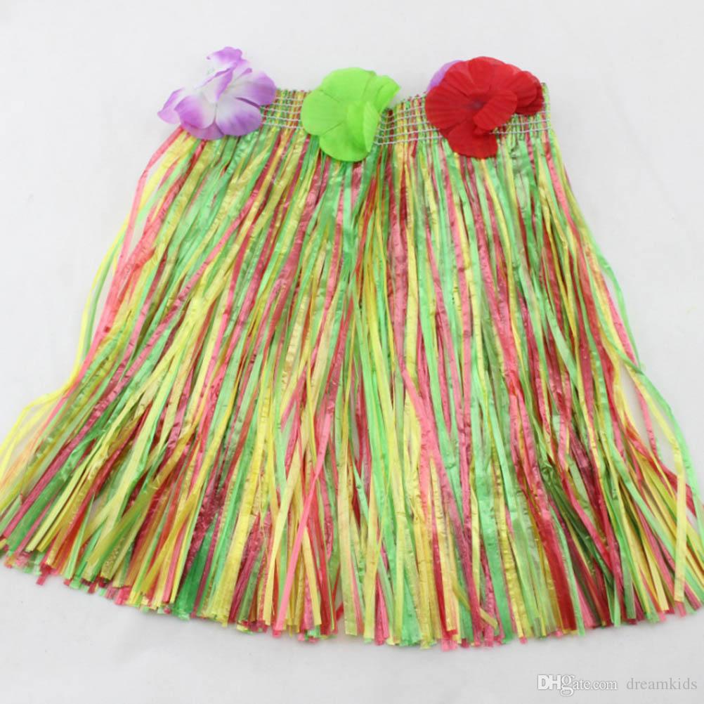 ANKAVERSE® Hawaii Hula Eteği Karışık Renk 40 cm