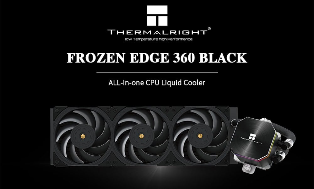 Thermalright Frozen Edge 360 Black Sıvı Soğutucu H1