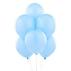 açık mavi balon