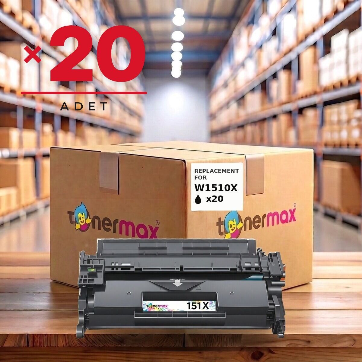 W1510X Muadil Toner