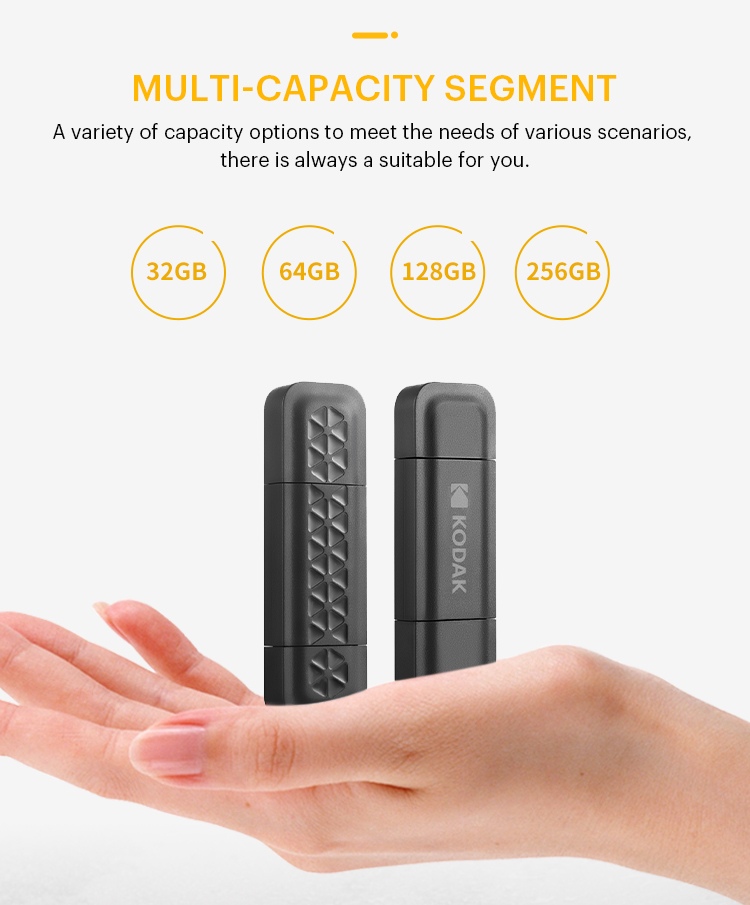 Kapasite seçenekleri görseli