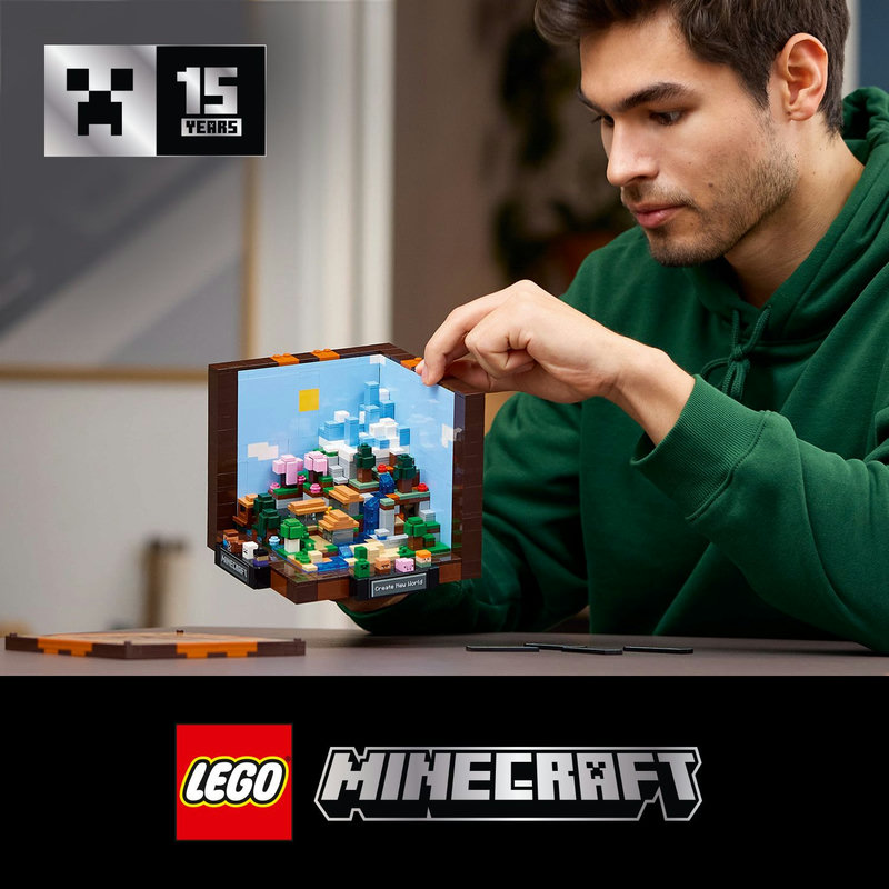 Yetişkinler için LEGO® Minecraft® kutlama seti