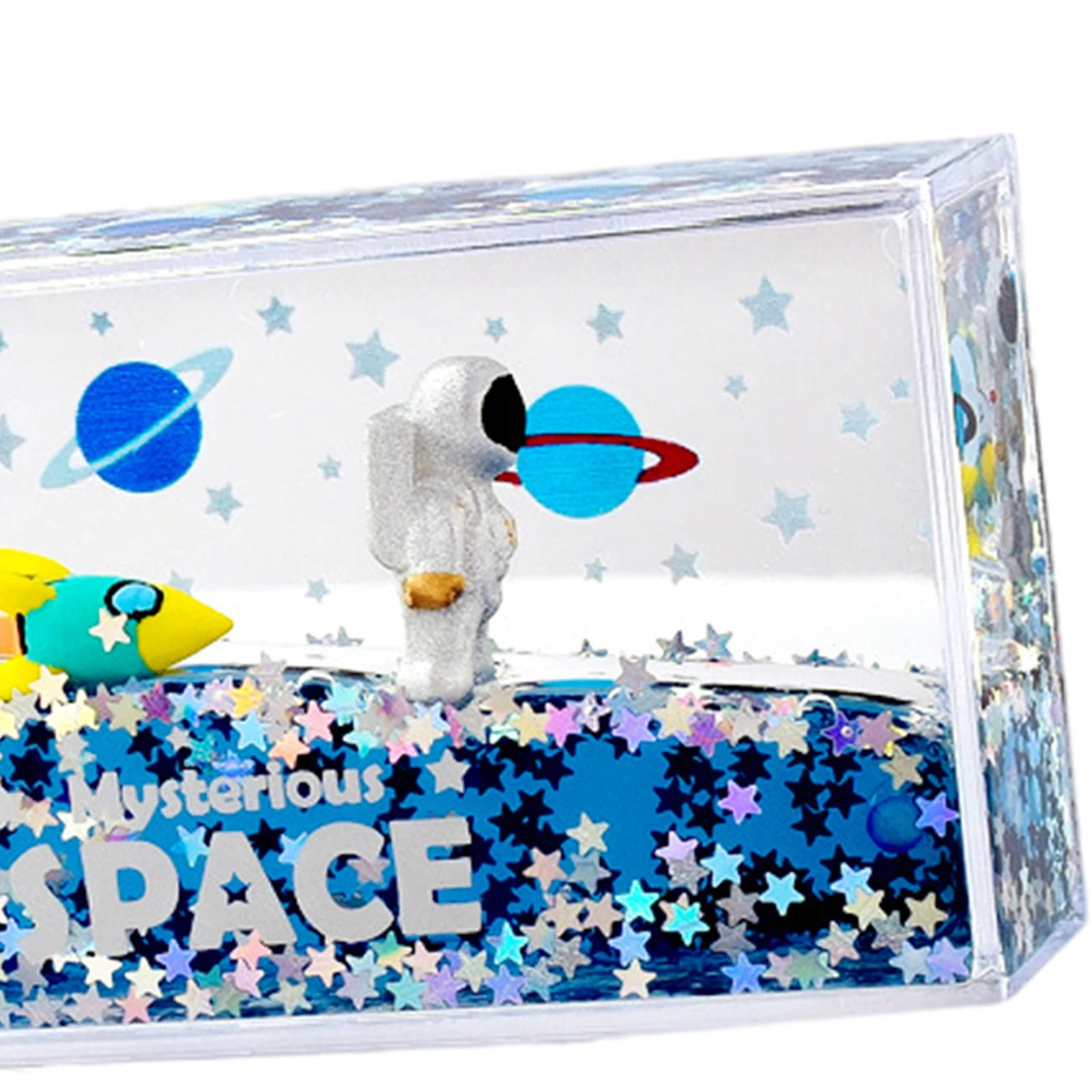 Fashion Space Astronaut Rectangle Liquid Study Room Decor Decompression