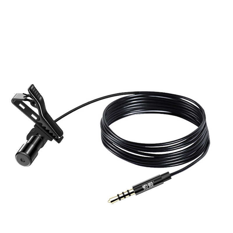 Soaiy MK3 3.5mm Canlı Yayın Yaka Mikrofonu - 6