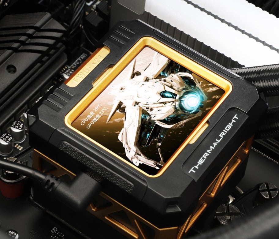 Thermalright Frozen Warframe 420 Black Argb Soğutucu H2