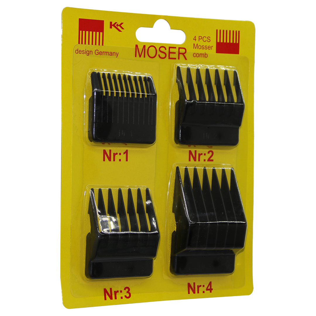 MOSER 4 Parça Makine Tarak Seti