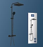GROHE Vitalio 250, Duş Sistemi Su Tasarruflu, Dakikada 8 Litre (