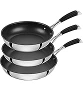 CORNELIA POLETTO BY ZWILLING kızartma tavası, 3 parçalı set (20 cm + 24 cm + 28 cm), 4 katmanlı kenarlı...