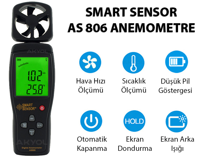 AS-806-anemometre
