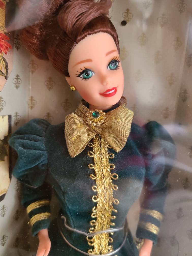 Yuletide Romance Barbie Doll, Hallmark Special Edition, Mattel 1996, # 15621 - Etsy Nederland
