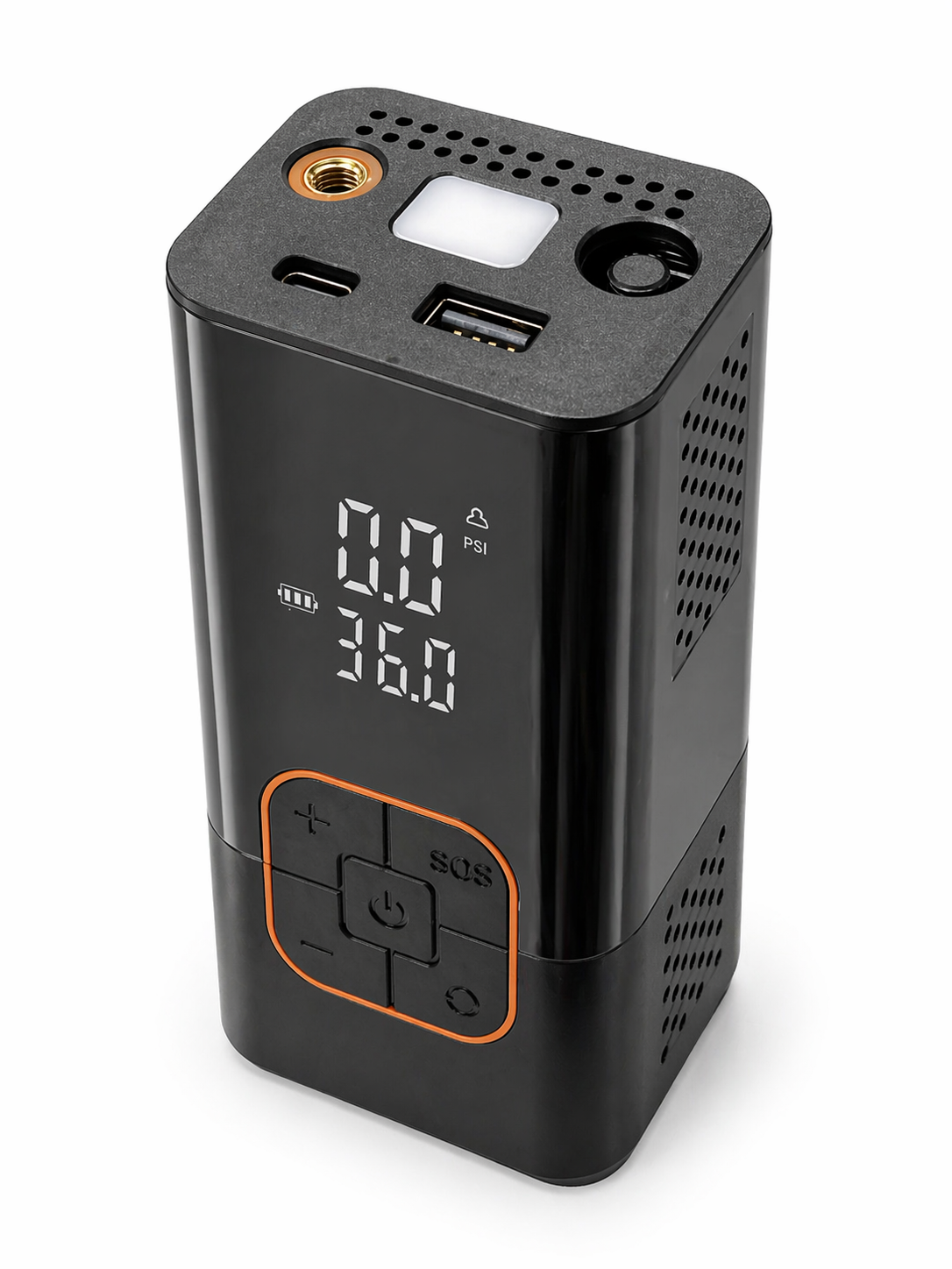 Araç lastik şişirme pompası USB şarj