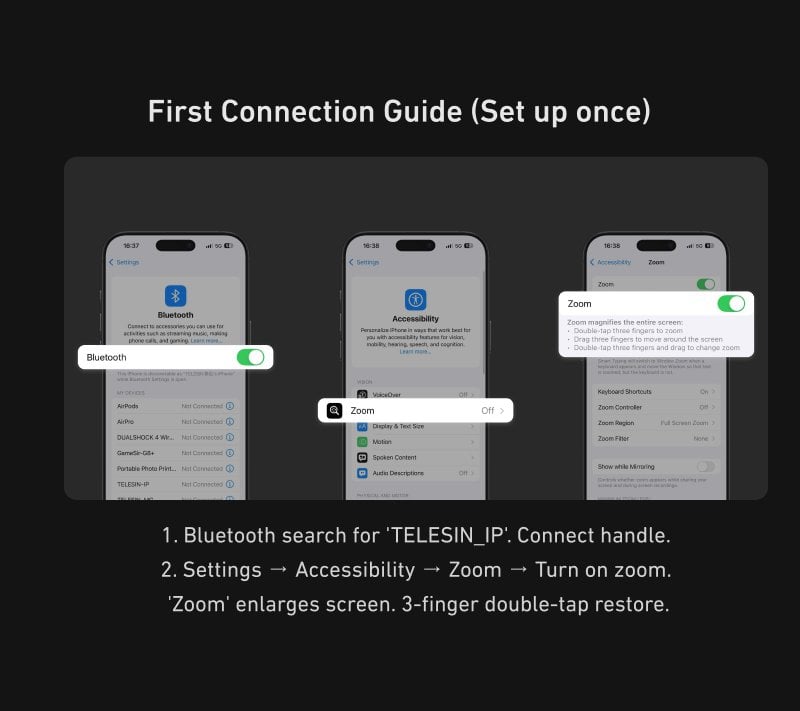 TELESIN Master Grip iPhone 17 Pro max
