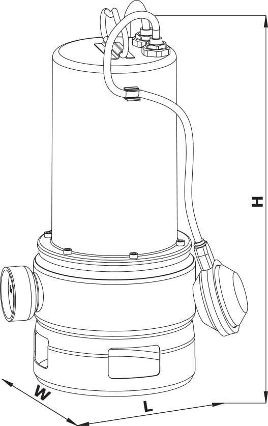 sdf10-2 foseptik dalgıç pompa