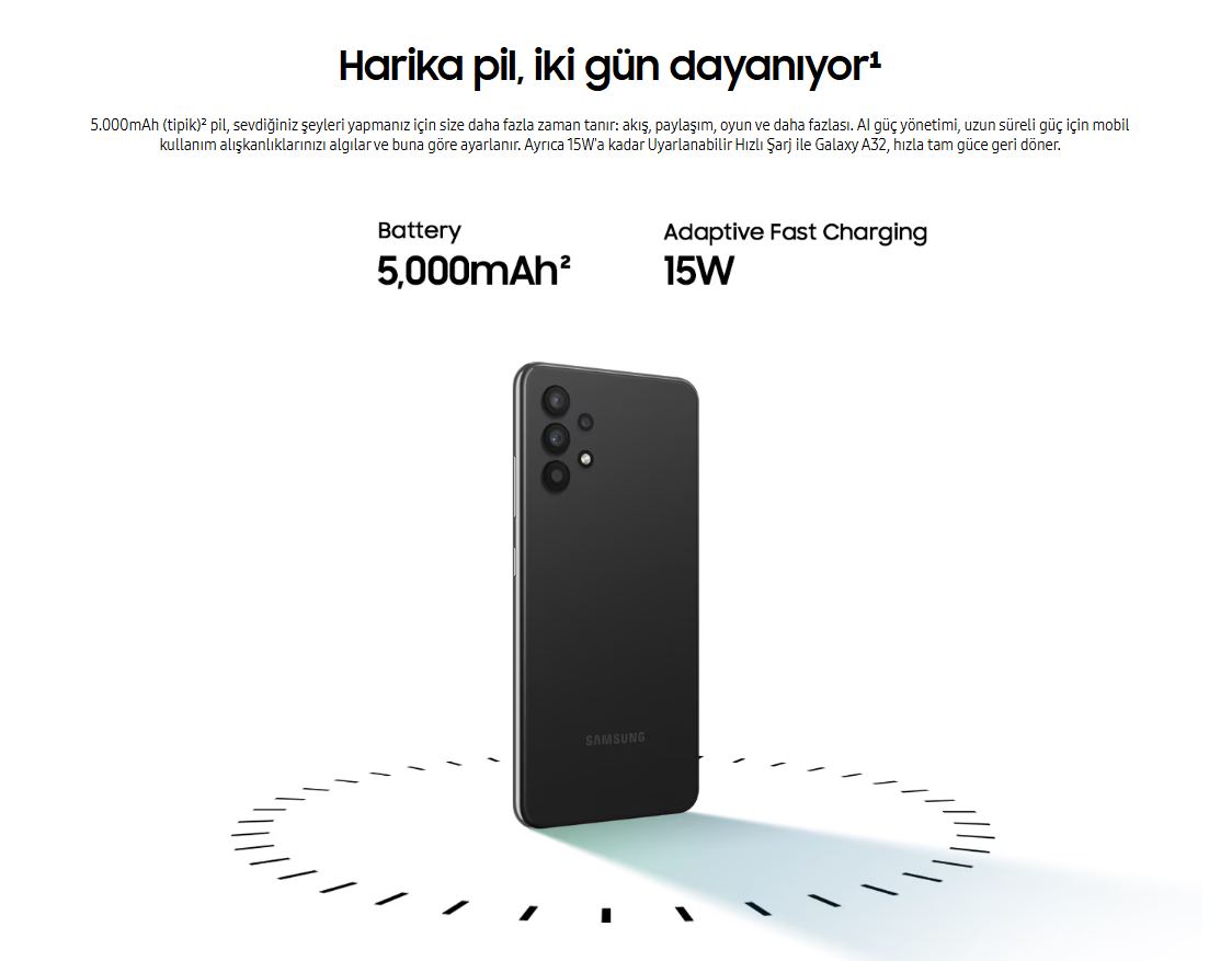 Yenilenmiş Samsung Galaxy A32