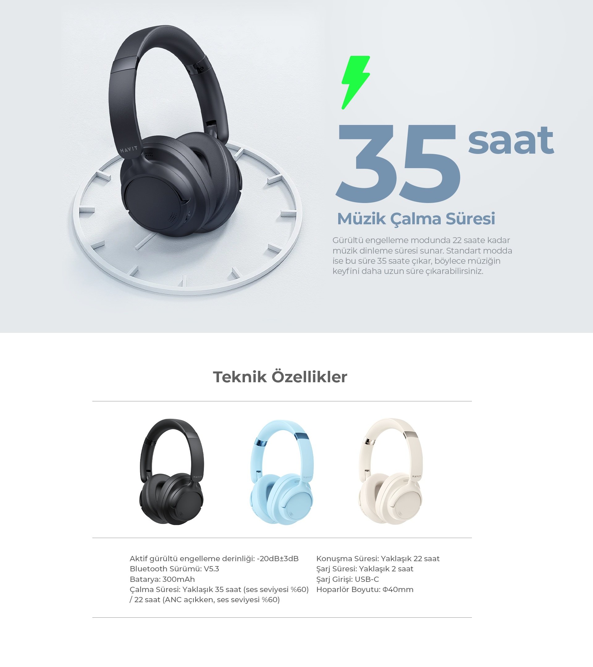 Havit H652BT