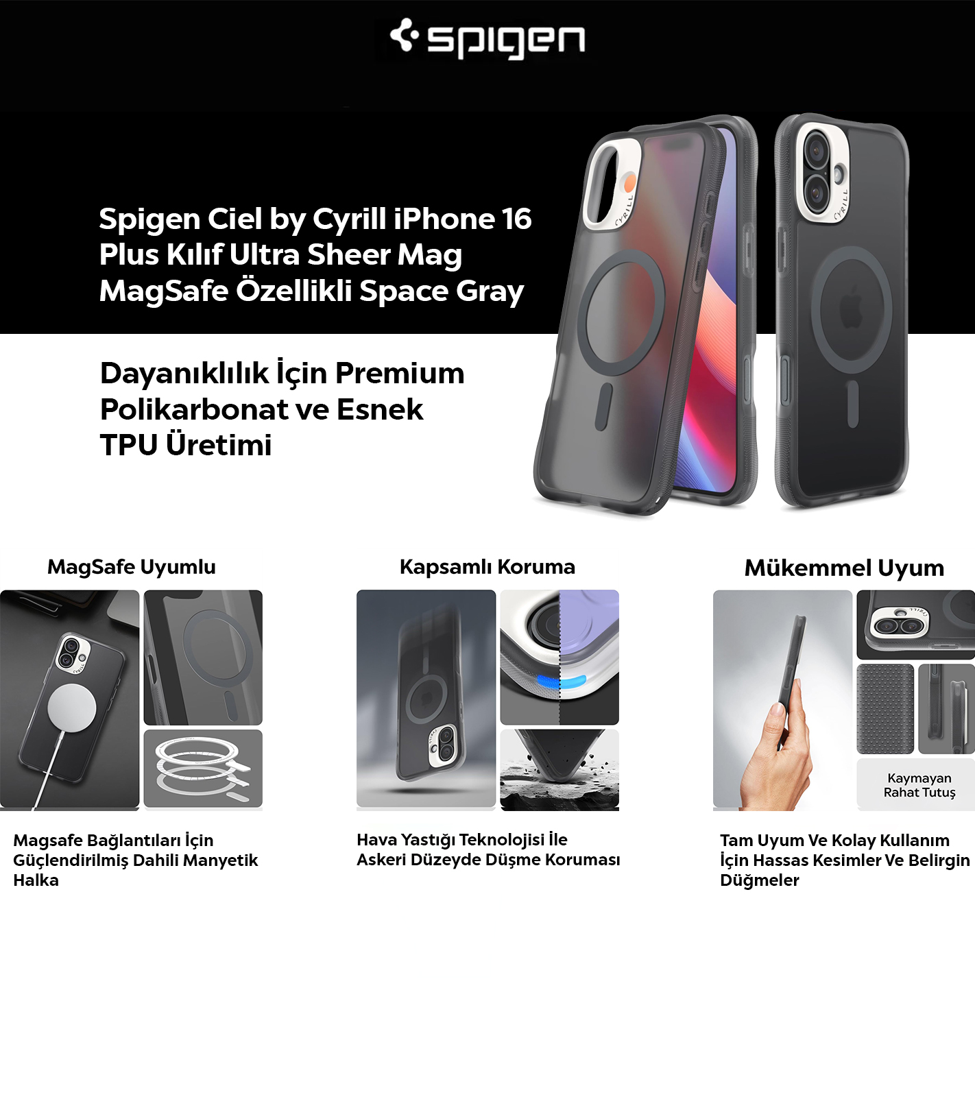Spigen Kılıf Özellikleri