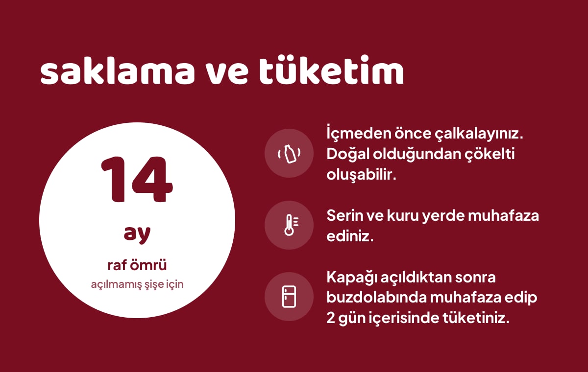 FLAVZ Sıkma Nar Suyu 250 ml bilgi görseli 4