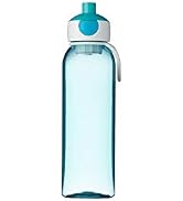 Mepal Campus su şişesi, 500 ml, turkuaz, kırılmaz malzeme, sızdırmaz, bulaşık makinesinde yıkanabilir.