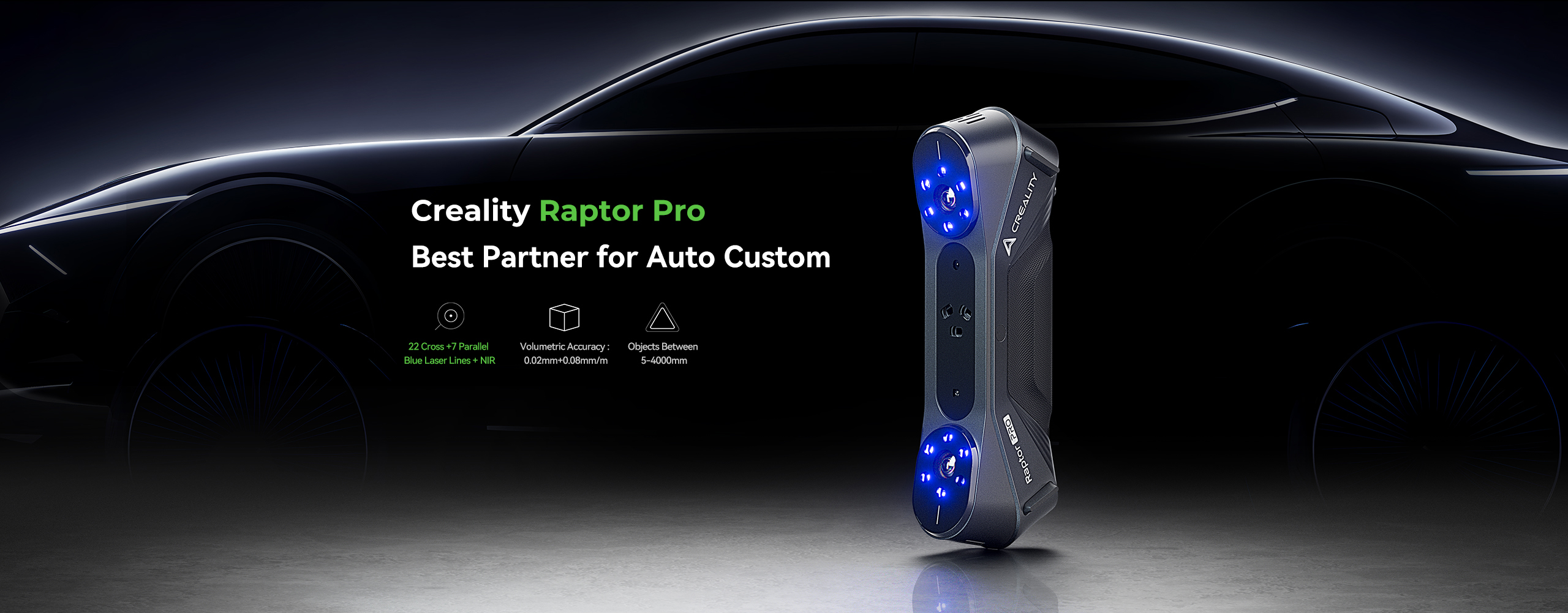 Creality Raptor Pro teknik detaylar