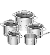 Zwilling Essence tencere seti, 5 parça, indüksiyon, paslanmaz çelik | ergonomik saplar, dökme kenarı, I...