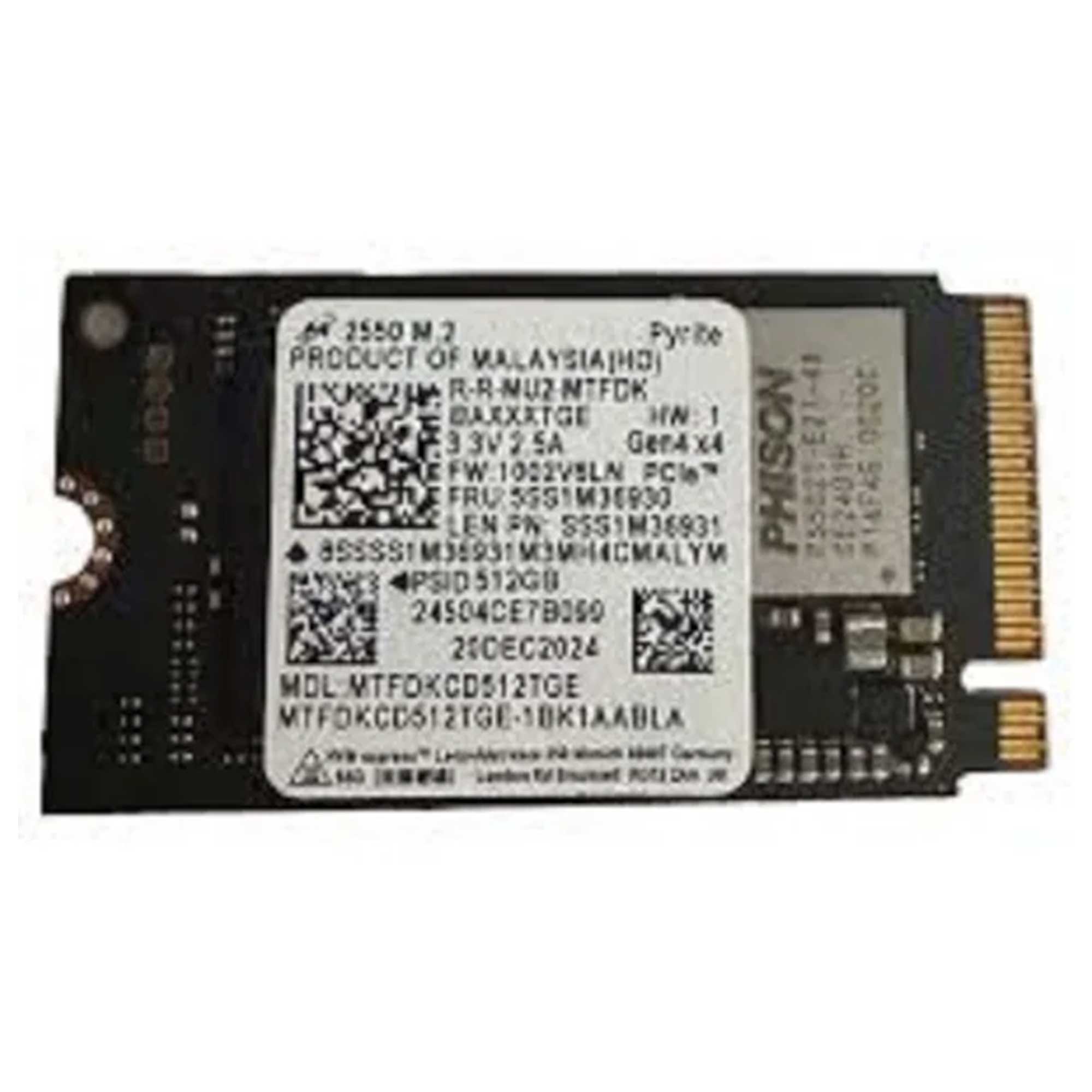 Micron MTFDKCD512TGE 512GB NVMe SSD