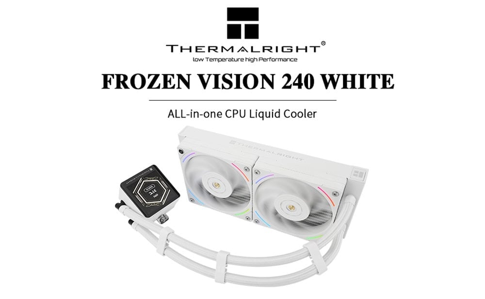 Thermalright Frozen Vision 240 White Soğutucu H1