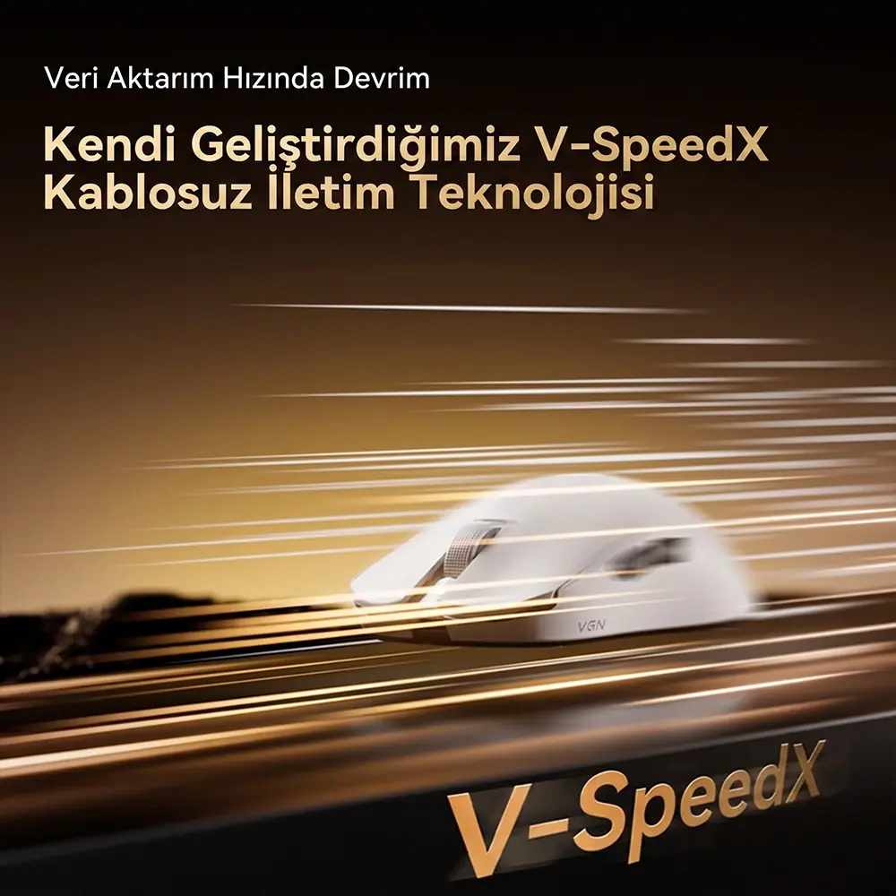 Native 8K Polling Rate and V-SpeedX