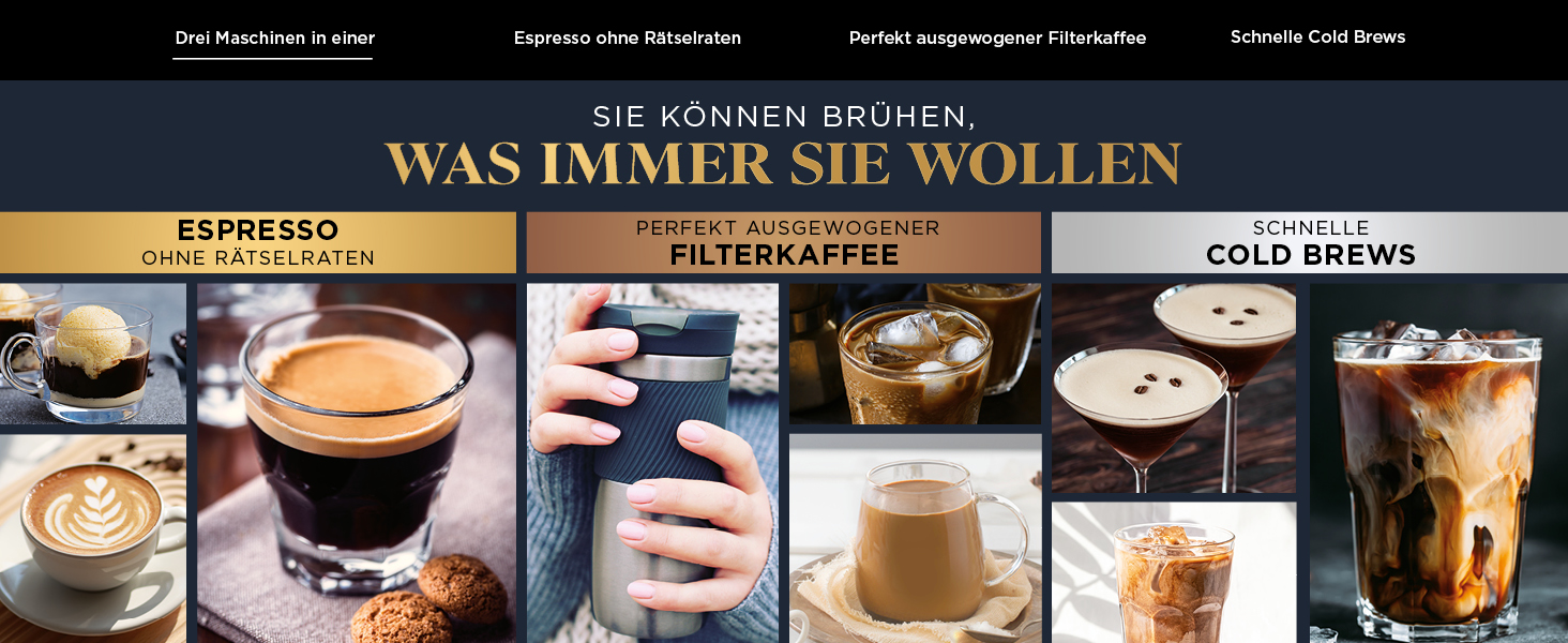 Ninja Luxe Premier 3-in-1 Coffee Maker ES601EU