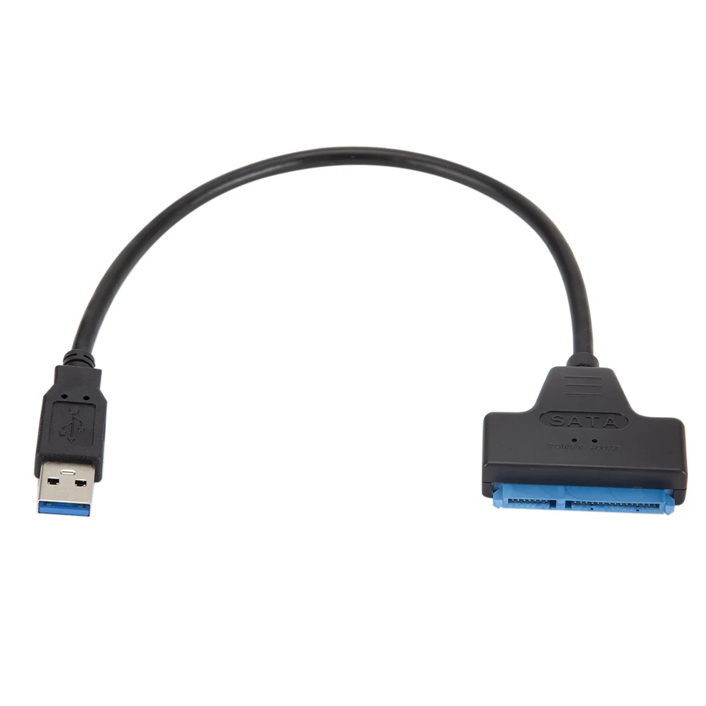 USB 3.0 To SATA 22 Pin SSD Cable Adapter For External 2.5 