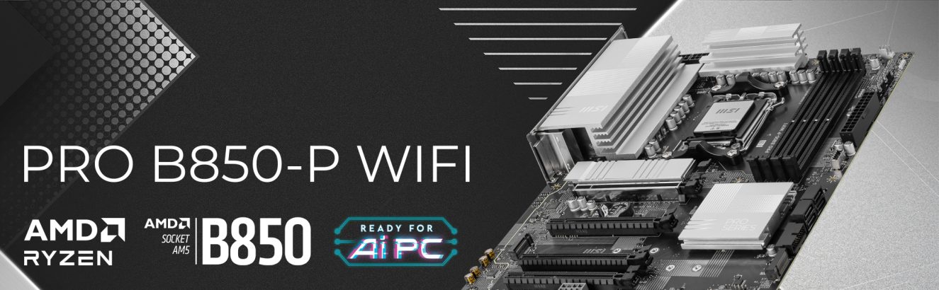 MSI PRO B850-P WIFI Anakart h1