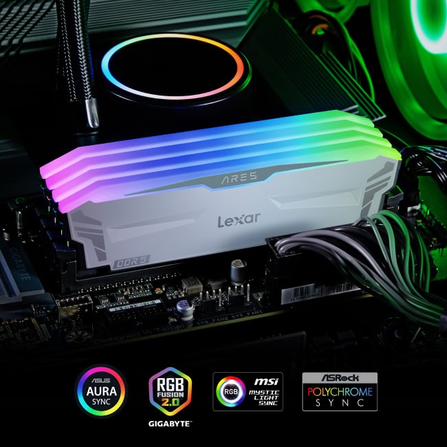 Lexar Ares Rgb Heatsink Ram H3