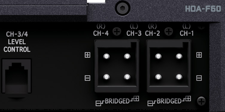 Power and Speaker Connectors