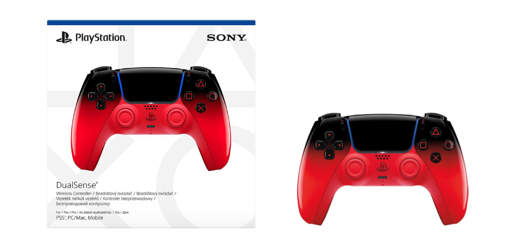 Sony DualSense Techno Red