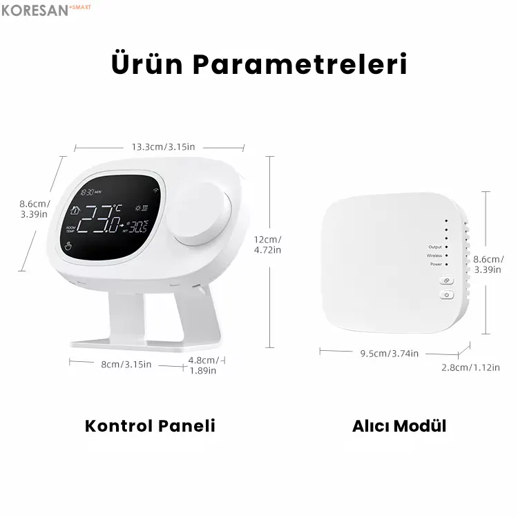 Tuya Wifi Kablosuz Kombi Termostatı