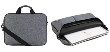 Classone BND304 Eko2 Serisi Laptop Notebook Çantası-15.6 inch Uyumlu-Gri