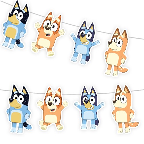 Bluey Dekoratif Banner 160x18 cm, fiyatı
