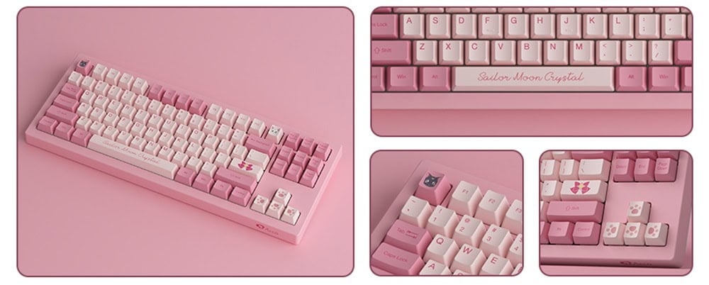 Akko Sailor Moon Crystal 5087b V2 Klavye H2